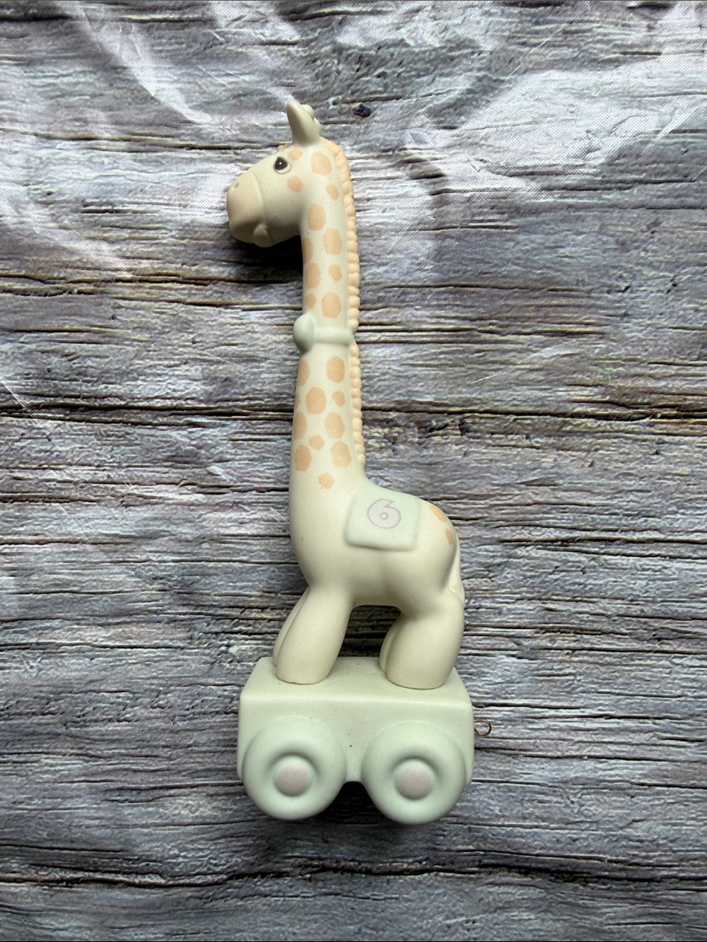 Vintage Precious Moments Birthday Train 6th Birthday Giraffe with Box